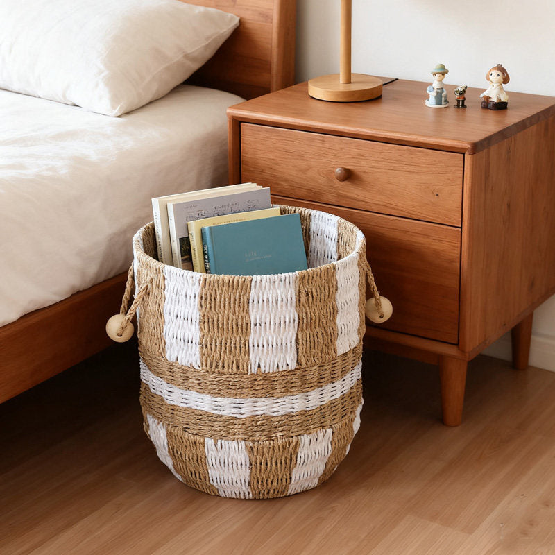 Handcrafted Storage Bucket made of Pocket Fabric | High & Bury