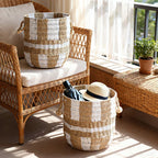 Handcrafted Storage Bucket made of Pocket Fabric | High & Bury