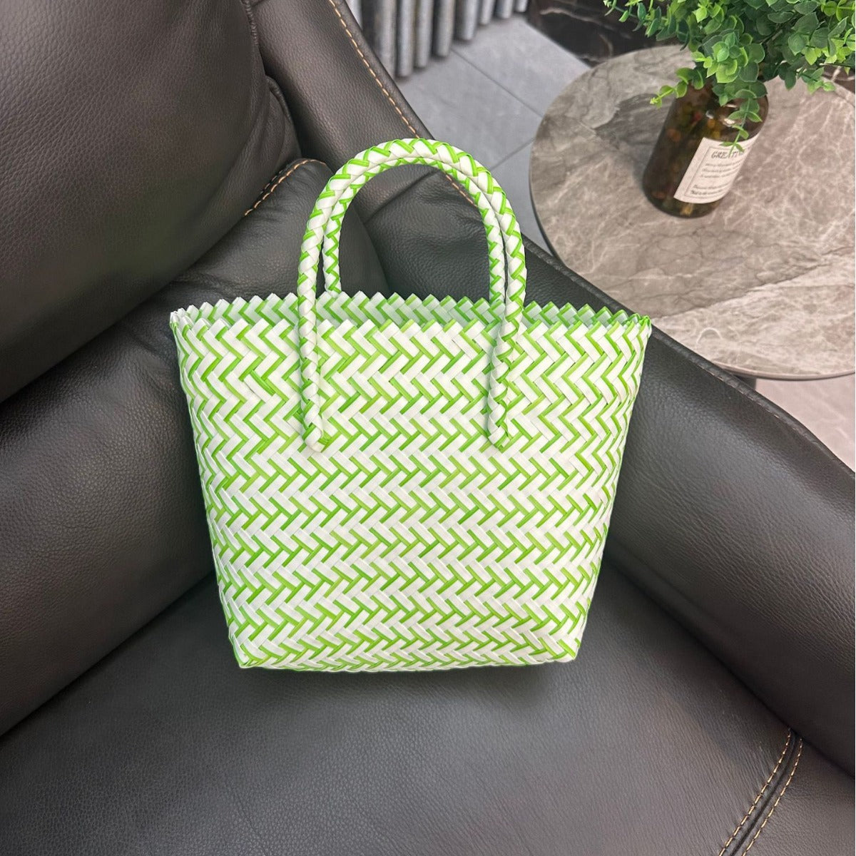 Handcrafted Straw Bag | High & Bury
