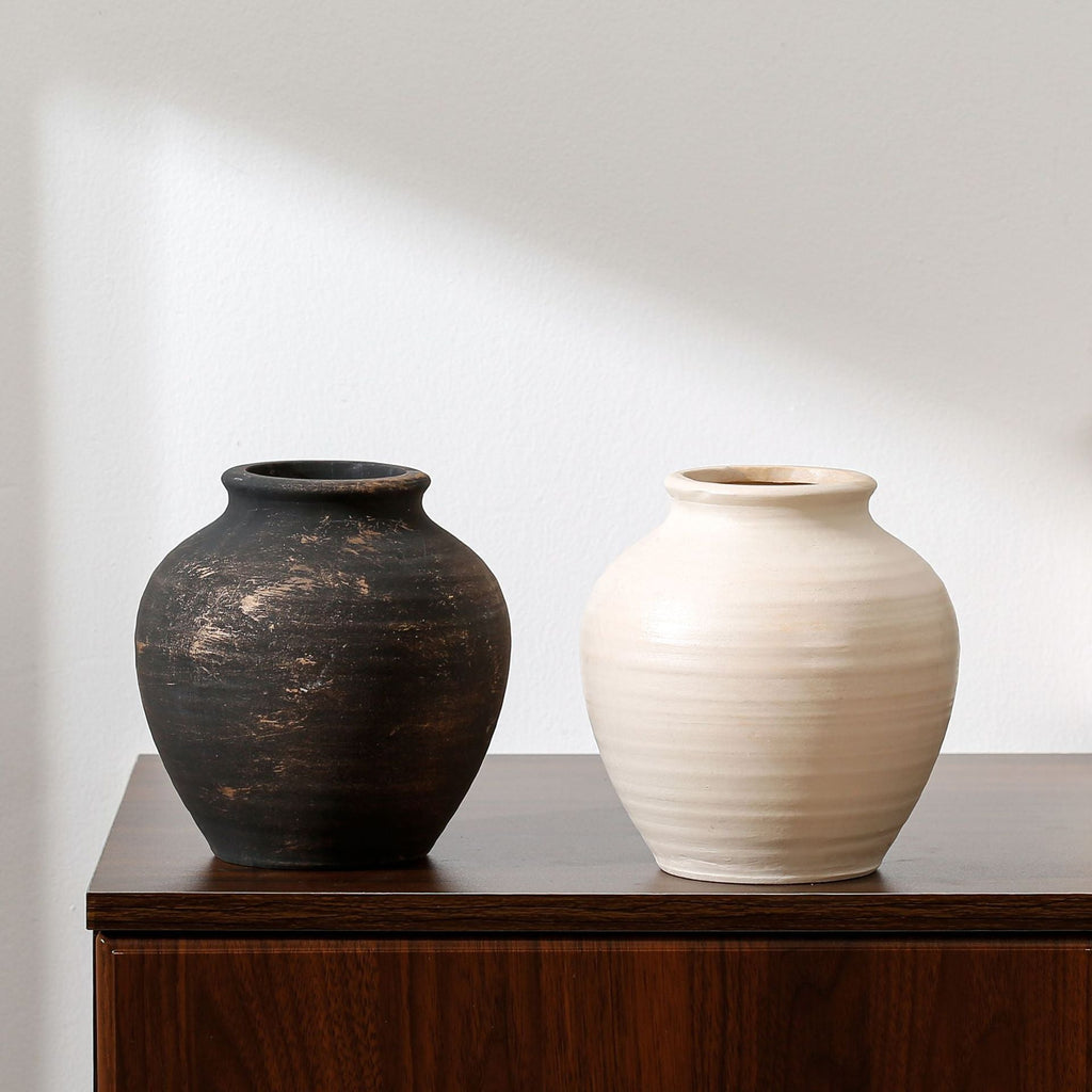 Handcrafted Terracotta Vase | High & Bury