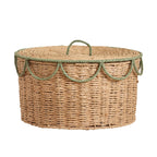 Handcrafted Vintage-Style Storage Basket | High & Bury