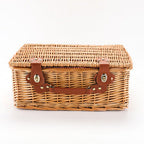 Handcrafted Wicker Storage Box | High & Bury