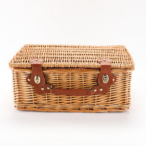 Handcrafted Wicker Storage Box | High & Bury
