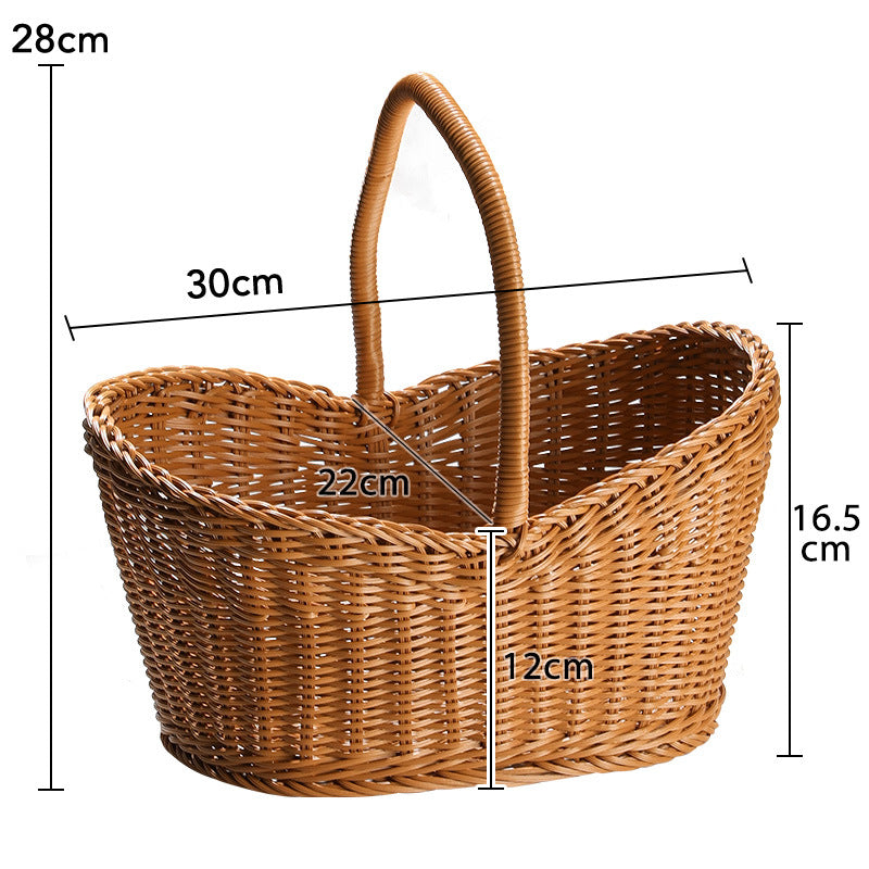 Handcrafted Willow Picnic Basket | High & Bury