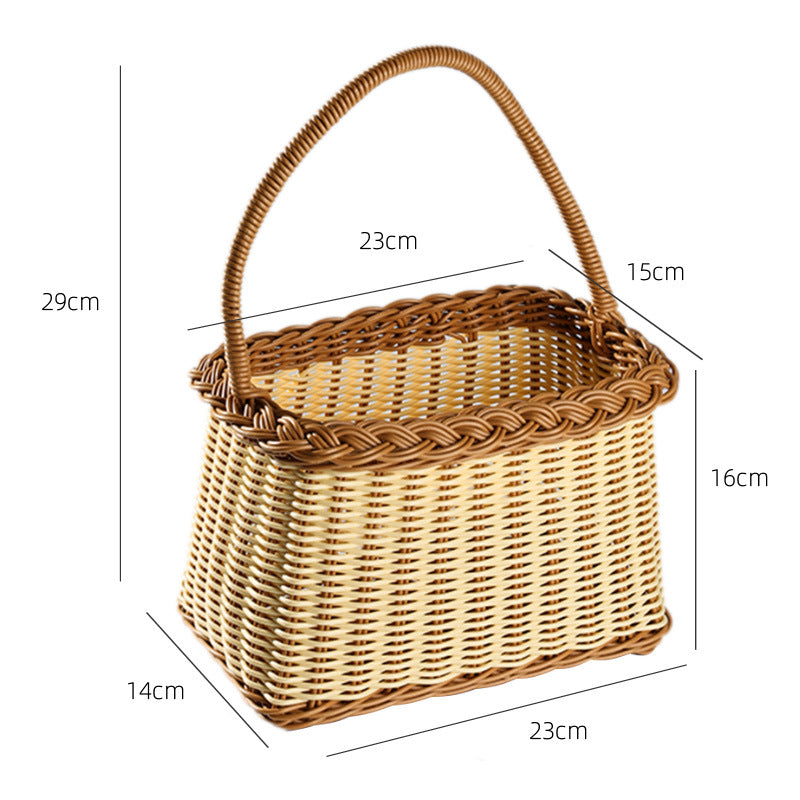Handcrafted Willow Picnic Basket | High & Bury