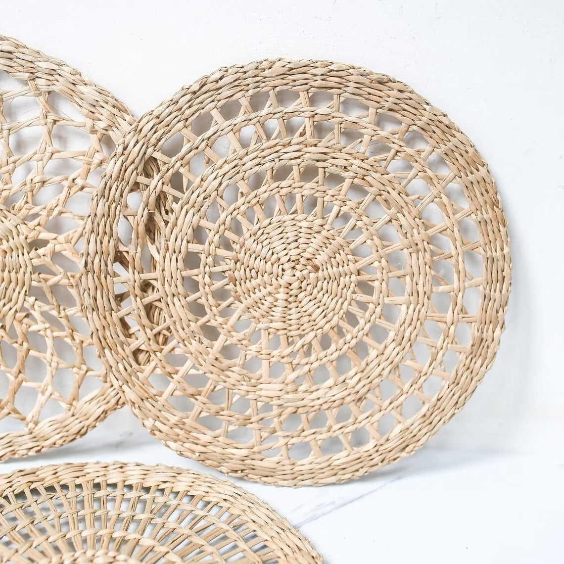 Handcrafted Woven Decorative Placemats | High & Bury