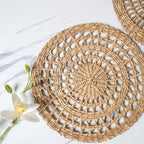 Handcrafted Woven Decorative Placemats | High & Bury