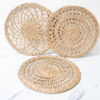 Handcrafted Woven Decorative Placemats | High & Bury