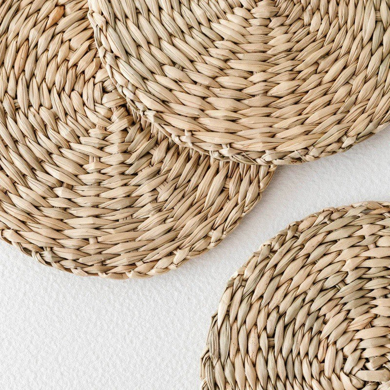 Handcrafted Woven Decorative Placemats | High & Bury