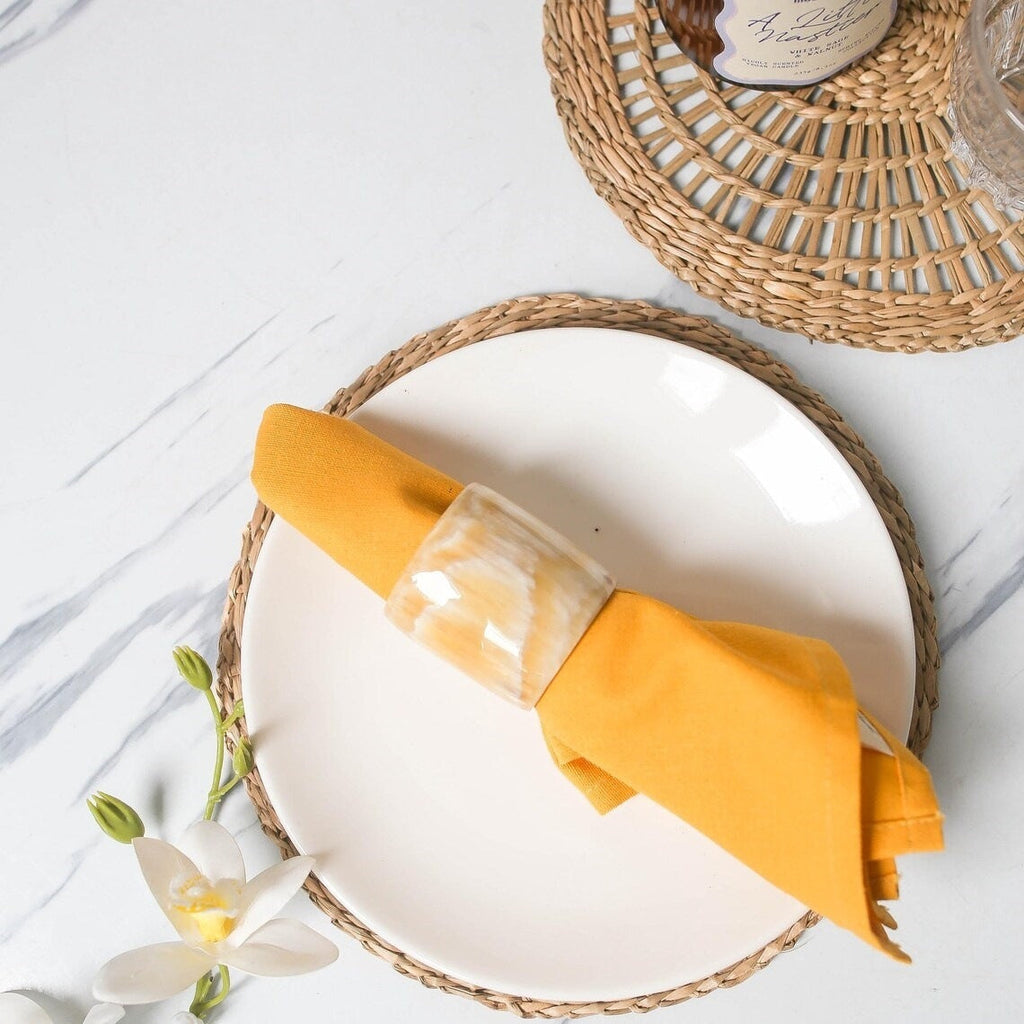 Handcrafted Woven Decorative Placemats | High & Bury