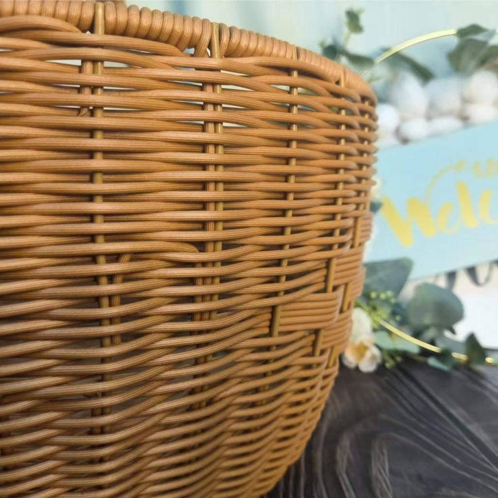 Handcrafted Woven Picnic Basket | High & Bury