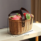 Handcrafted Woven Storage Basket | High & Bury