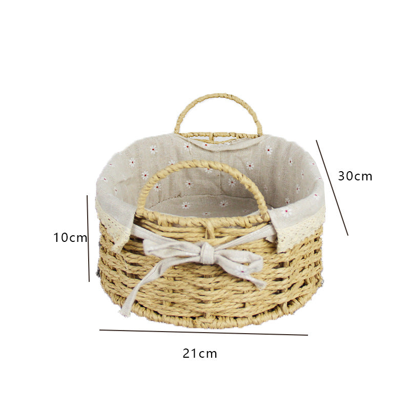 Handcrafted Woven Storage Basket Medium | High & Bury