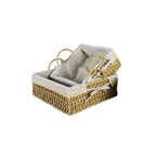 Handcrafted Woven Storage Basket Medium | High & Bury