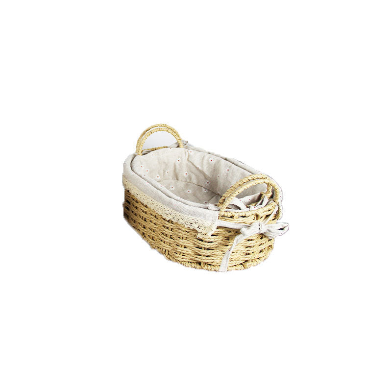 Handcrafted Woven Storage Basket Medium | High & Bury