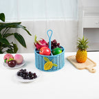 Handcrafted Woven Storage Basket with Handle | High & Bury