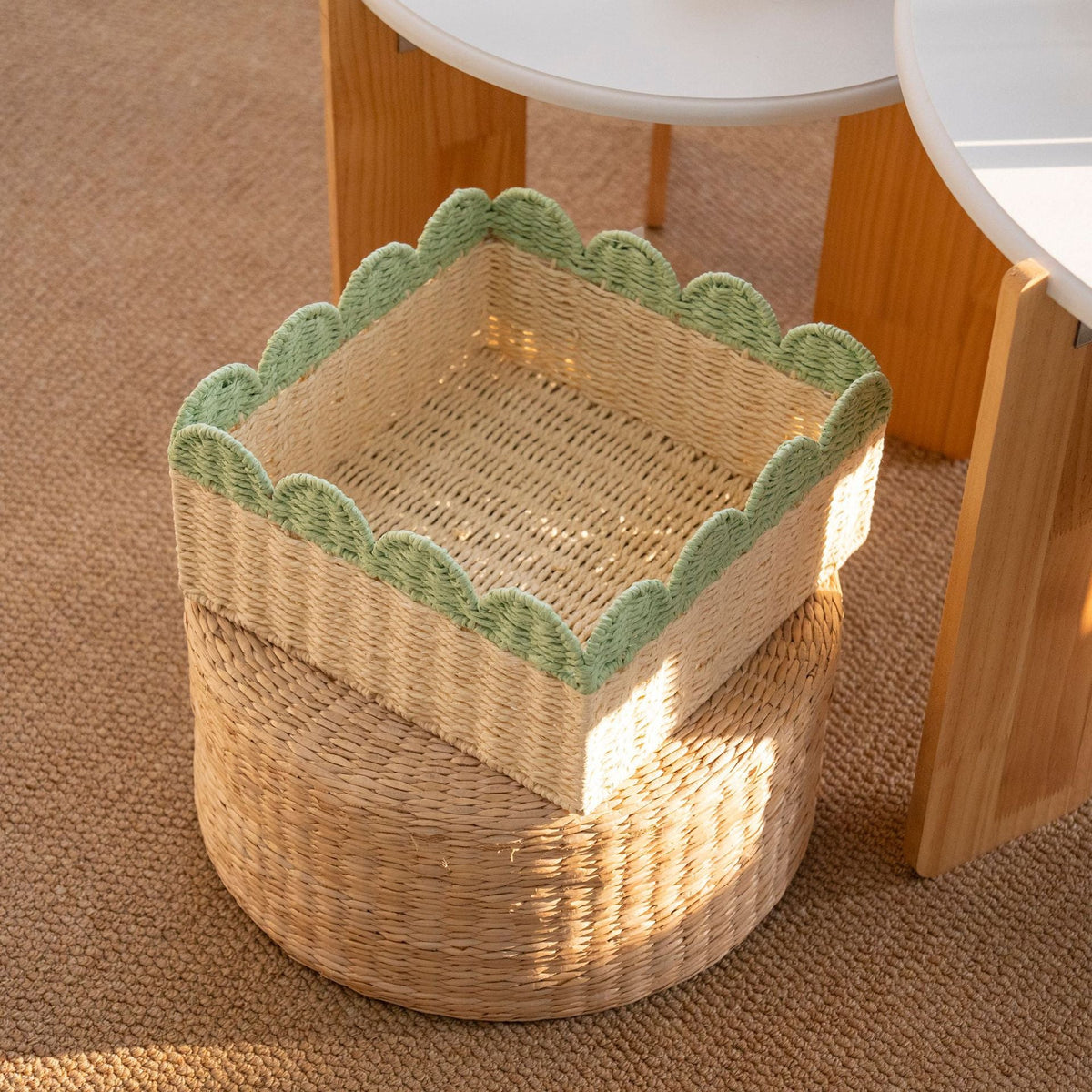 Handcrafted Woven Storage Bins | High & Bury