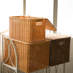 Handcrafted Woven Storage Bucket | High & Bury