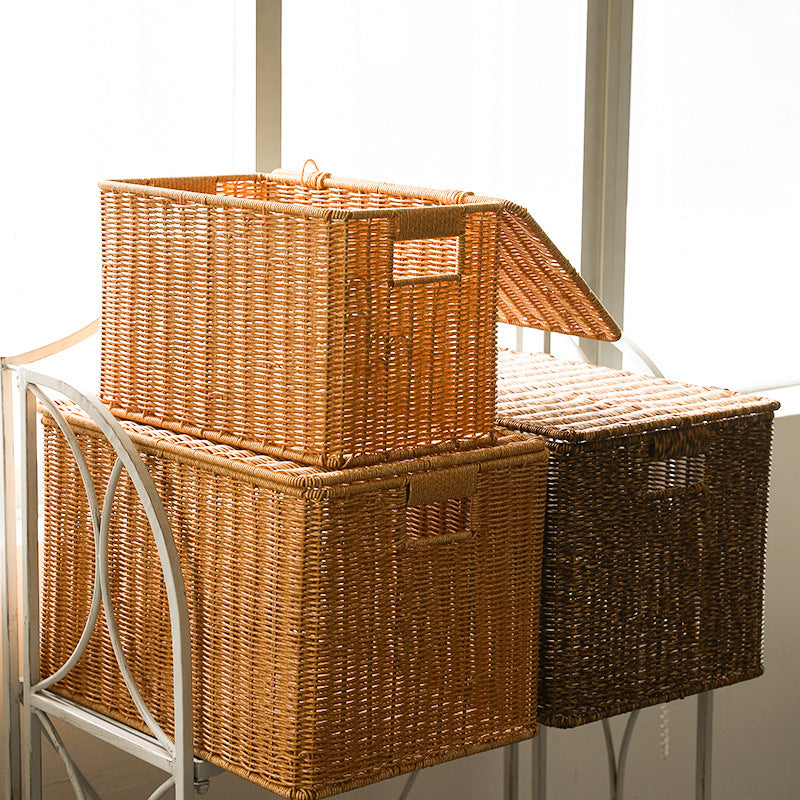 Handcrafted Woven Storage Bucket | High & Bury