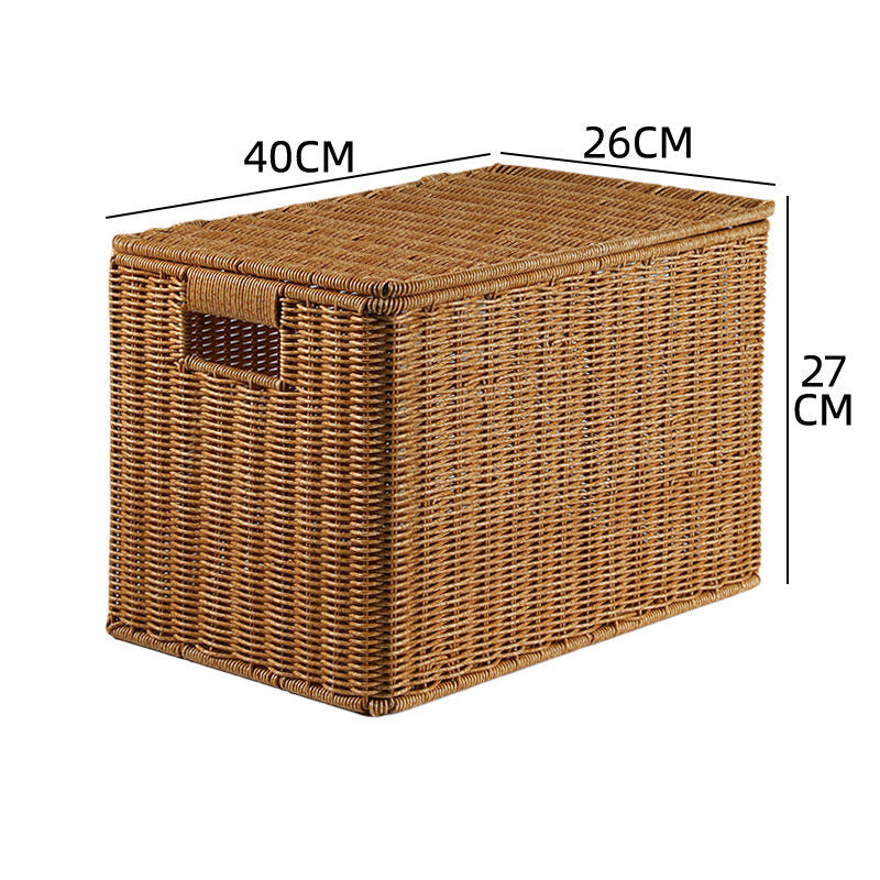 Handcrafted Woven Storage Bucket | High & Bury