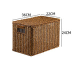 Handcrafted Woven Storage Bucket | High & Bury