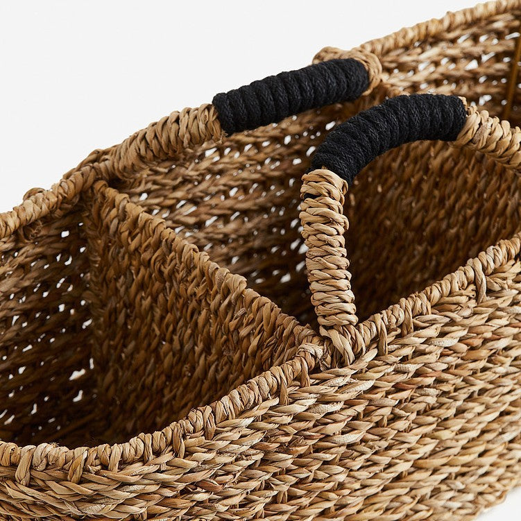 Handcrafted Woven Storage Caddy | High & Bury