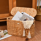Handcrafted Woven Storage Container | High & Bury