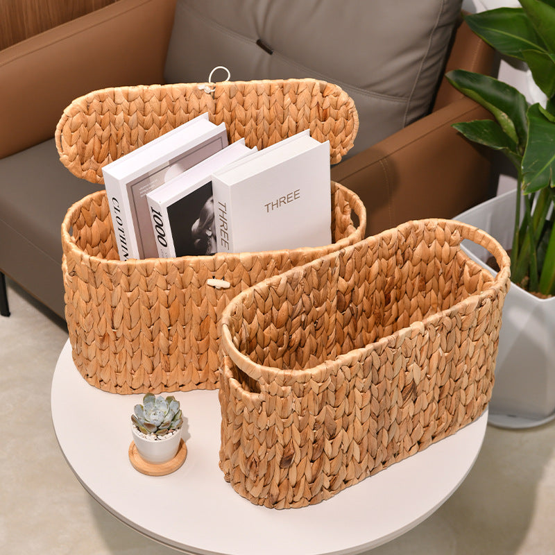 Handcrafted Woven Storage Container | High & Bury
