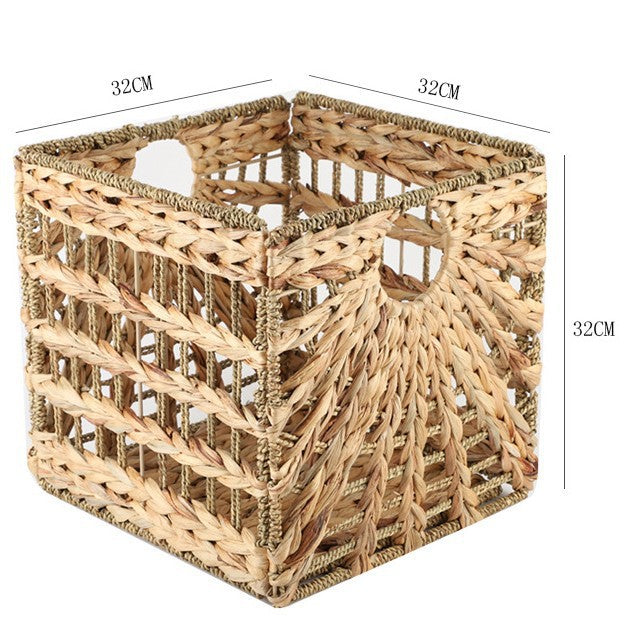 Handcrafted Woven Storage Cube | High & Bury
