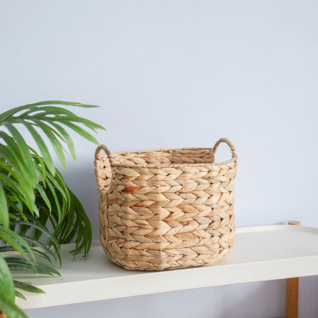 Handcrafted Woven Storage Cube | High & Bury