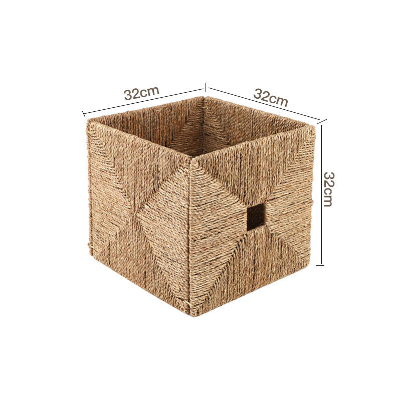 Handcrafted Woven Storage Cube | High & Bury