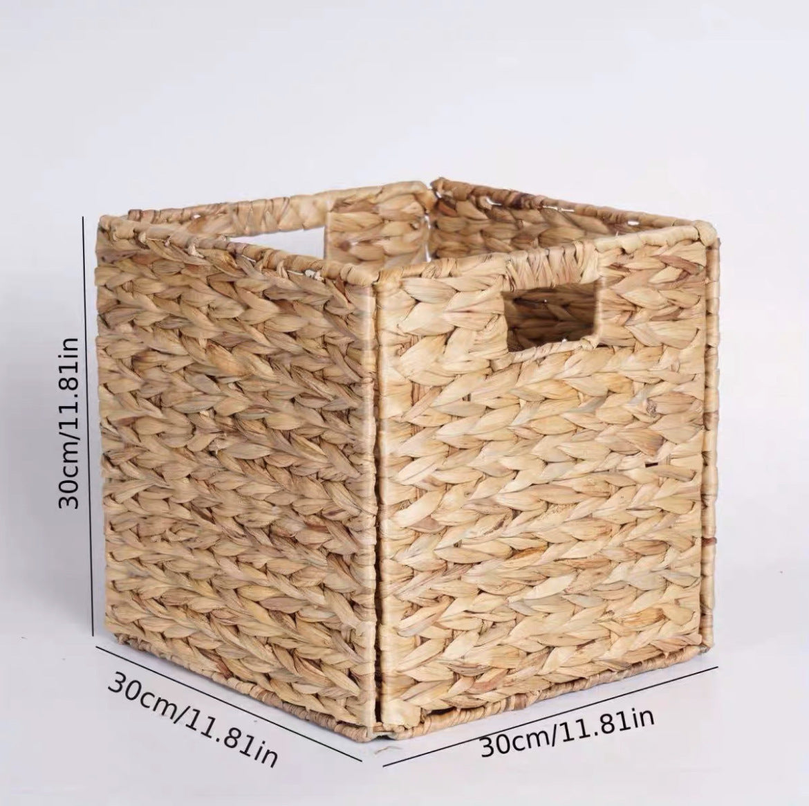 Handcrafted Woven Storage Cube | High & Bury