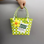 Handcrafted Woven Tote Bag | High & Bury