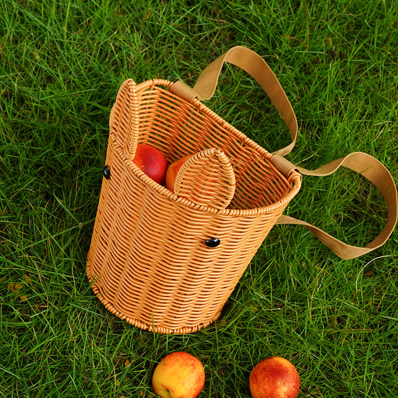 Handcrafted Woven Utility Basket | High & Bury