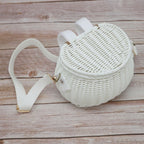 Handmade Basket Bag Soft Textile Handwoven | High & Bury