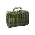 Handmade Basket with Leather Handle | High & Bury