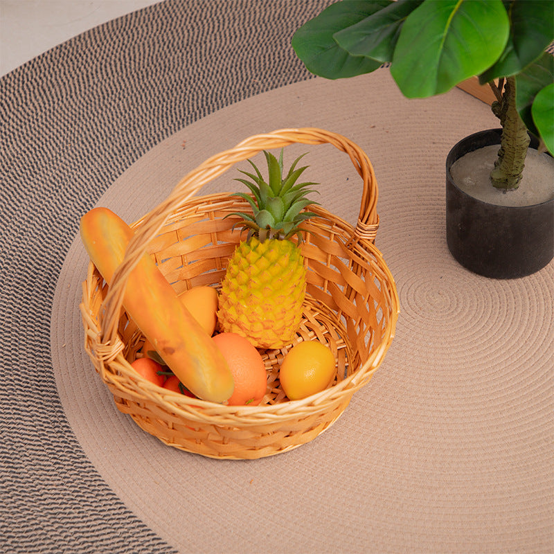 Handmade Basket with Sturdy Handle | High & Bury