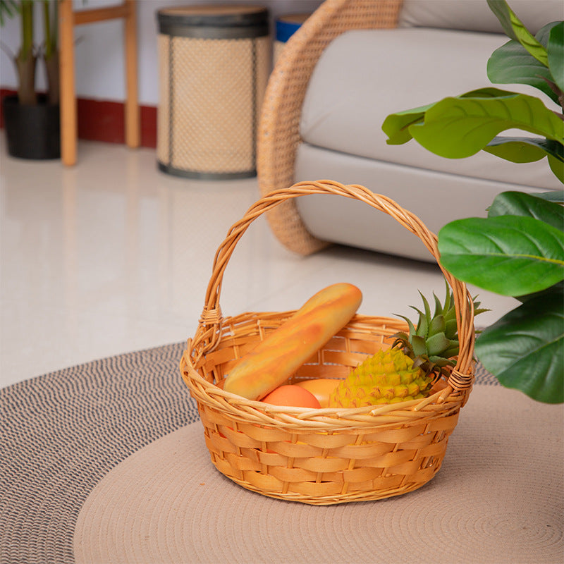 Handmade Basket with Sturdy Handle | High & Bury