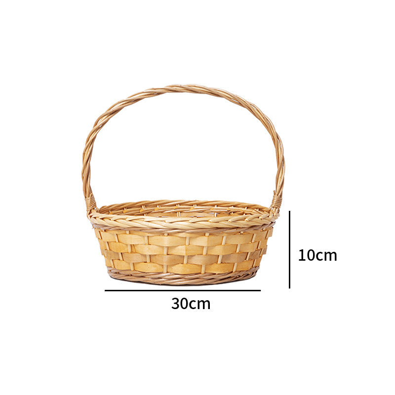 Handmade Basket with Sturdy Handle | High & Bury