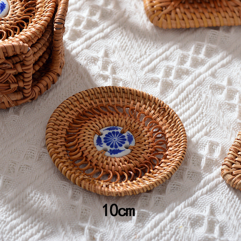 Handmade Coasters made of Woven Material | High & Bury
