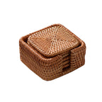 Handmade Coasters made of Woven Material | High & Bury