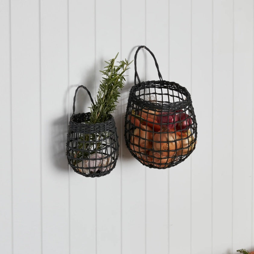Handmade Decoration Basket made of Natural Material | High & Bury
