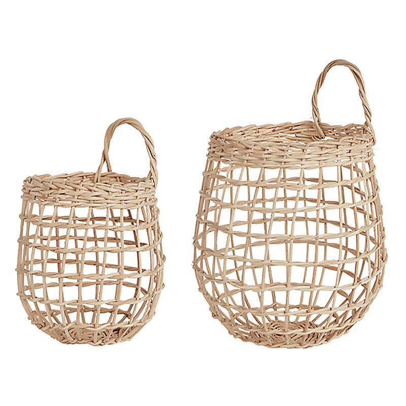 Handmade Decoration Basket made of Natural Material | High & Bury