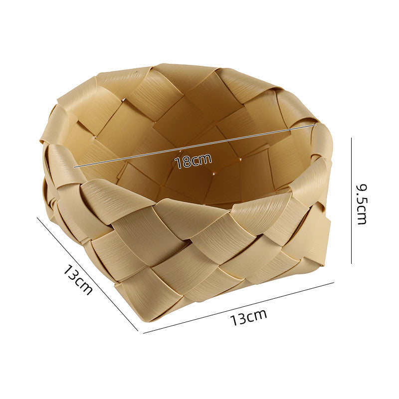 Handmade Decorative Woven Storage Basket | High & Bury