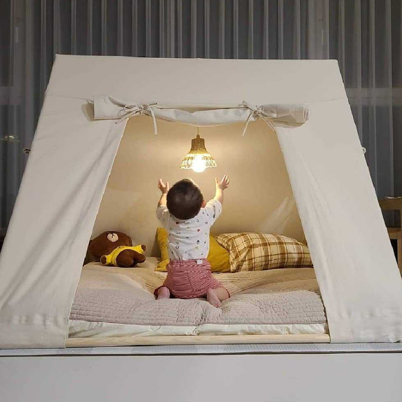 Handmade Hanging Lamp made of Natural Material | High & Bury