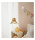 Handmade Hanging Lamp made of Natural Material | High & Bury