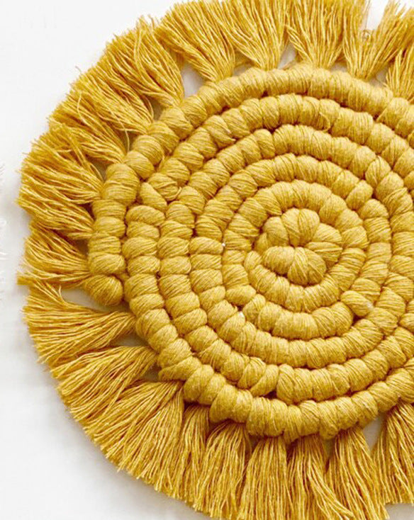 Handmade Macrame Decorative Wall Hanging | High & Bury