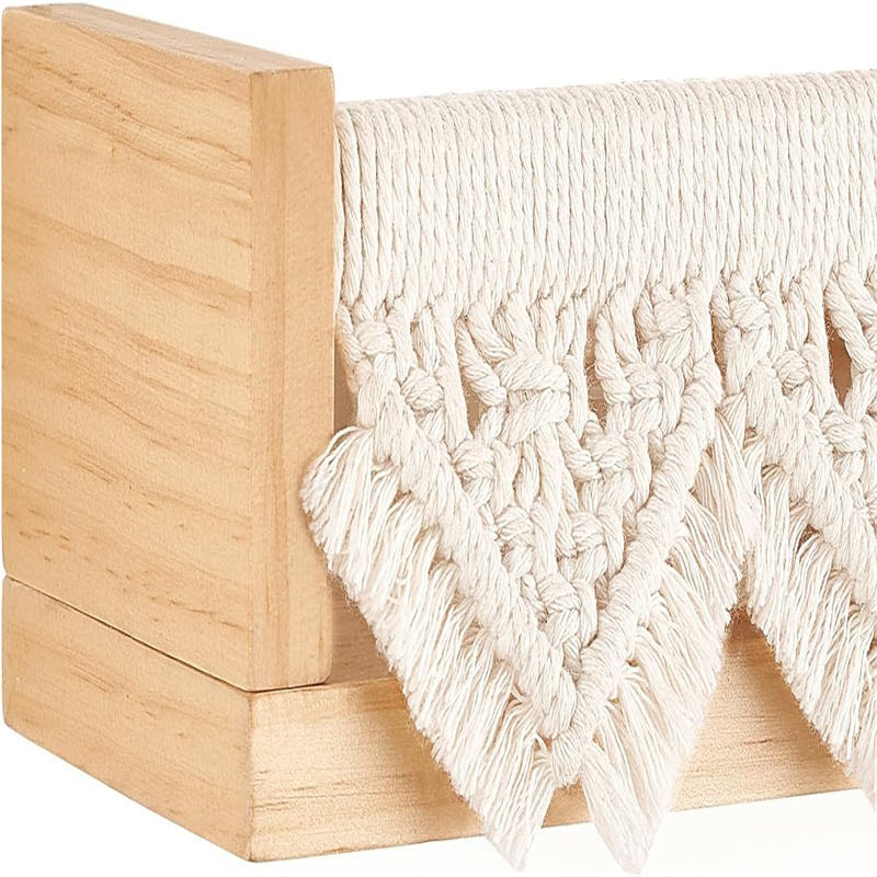 Handmade Macrame Magazine Holder | High & Bury