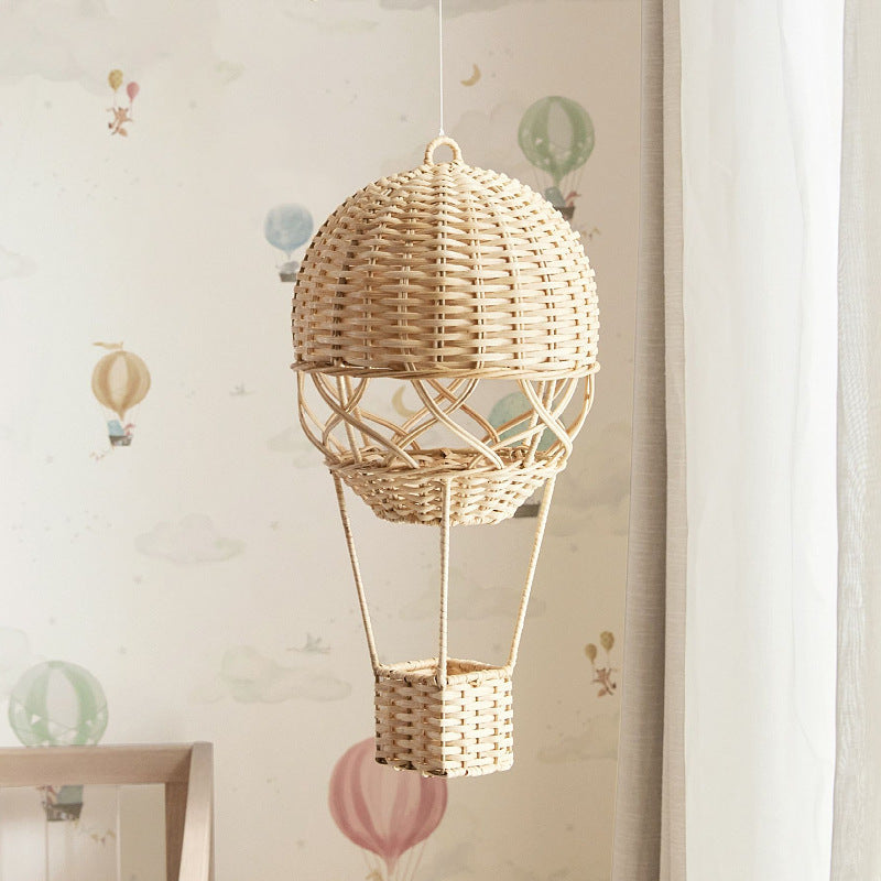 Handmade Pendant Lamp in Hot Air Balloon Design | High & Bury