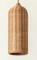 Handmade Pendant Light made of Braided Rattan | High & Bury